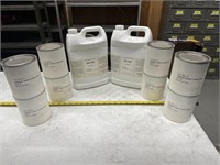 8 Cans Of Aliphatic Amine Curing Agent & 2 Rust