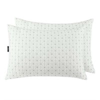 Sertapedic Charcool Pillow  Std/Qn Size  4Pk