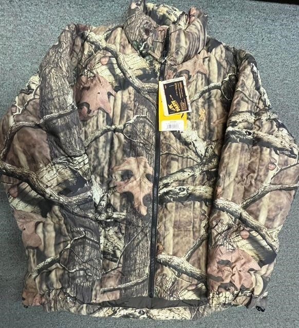 Browning  Down Jacket Large in Mossy Oak Camo