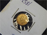1852 GOLD $1 RARE coin