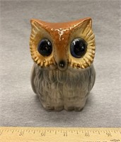 Vintage Ceramic Owl Coin Bank