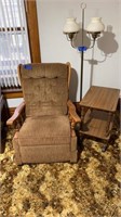 La-Z-Boy rocker/recliner- 24” x 16 x 25” side