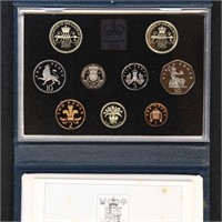 WW Coins British Proof Set - Deluxe Case 1989