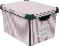 *Pack of 2 Christmas Ornament Storage Bins*