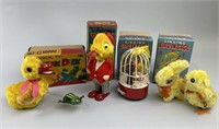 Mechanical Tin Wind-Up Toys.