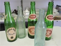 Old Dow & O'keefe paper label bottles