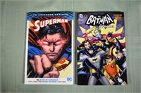2 modern age DC comic books; as is