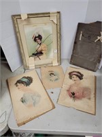 1911 Archie Gunn Beautiful Women Prints