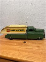 Vintage Buddy L Sand & Gravel Dump Truck