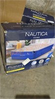 Nautical home 17-in pillow top queen air bed