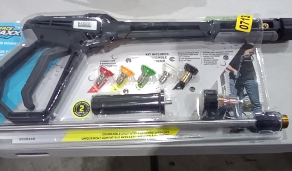 Surface Maxx Pressure Wash Gun Kit