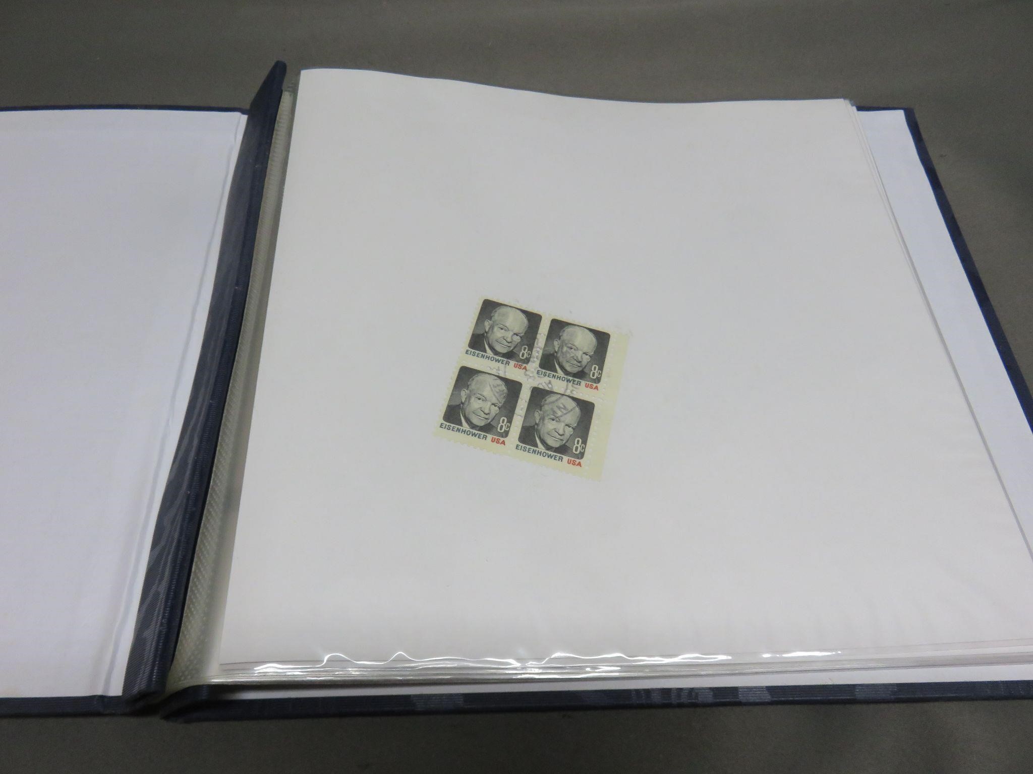 Small Book of Stamps and Foreign Currency