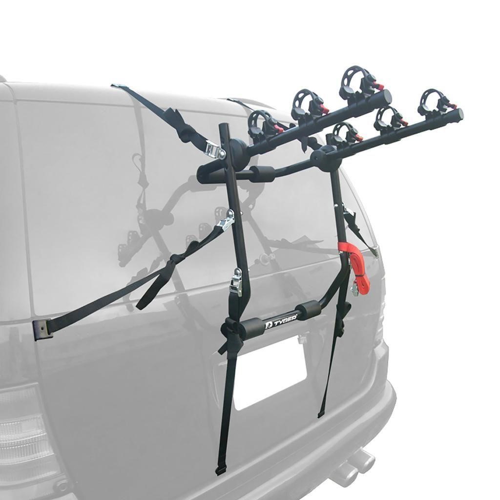 Tyger Auto TG RK3B203S Deluxe 3 Bike Trunk Mount