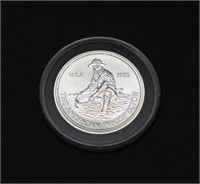 1985 1 OZ ENGLEHARD PROSPECTOR ROUND