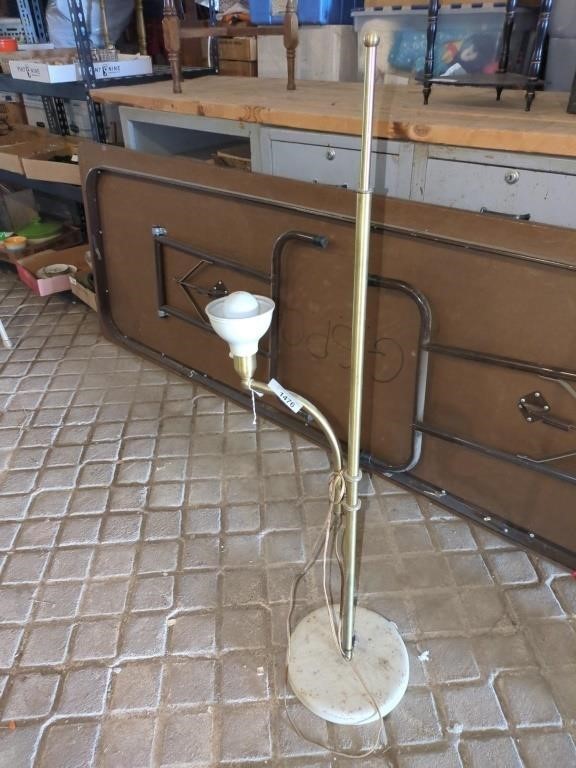 Vintage lamp- approx 43" tall