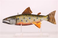 7.75" Brook Trout Fish Spearing Decoy by John