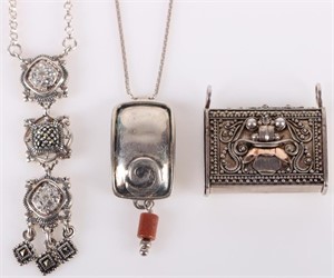 STERLING SILVER COLLECTIBLE LADIES JEWELRY