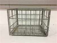 16" by 13" MU Dairy 57 metal milk crate