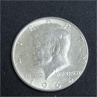 1964 Kennedy Silver Half Dollar