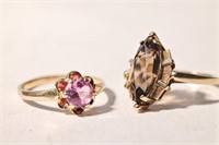 10KT GOLD FASHION RINGS