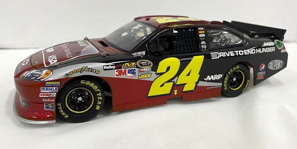 Autographed Die Cast Nascar #24