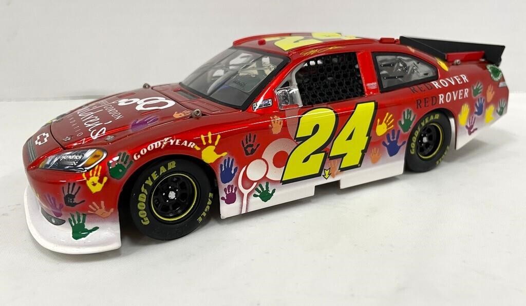 Autographed Die Cast Nascar #24