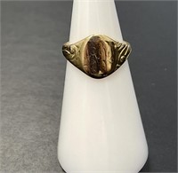 14 KT Vintage Monogrammed Ring