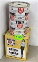 Vintage Bowes oil filter in box