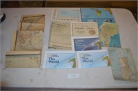 National Geographic World Map Lot