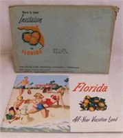 Vintage paper ephemera: Travel brochures, menus &