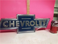 New Metal Chevrolet Sign