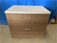 (2) 2 Drawer File Cabinets