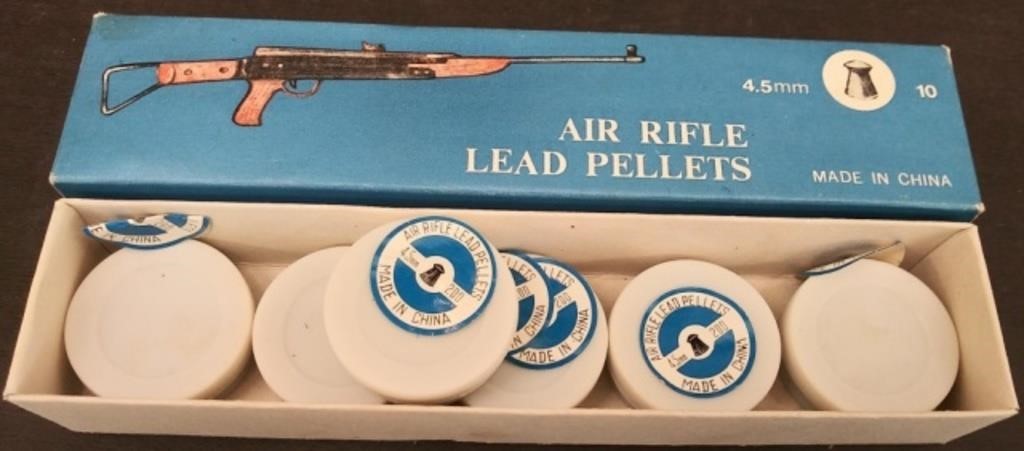 Partial Box 4.5mm Air Rifle Lead Pellets