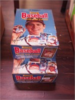 Two 36-pack boxes of 1988 Donruss Baseball