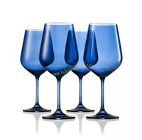 RDESIGN $20 Retail Set of 4 Wine Glasses, Sheer