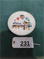 Walt Disney Mickey Mouse Club Plate