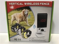 Vertical wireless fence dog shock collars 2ct