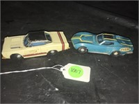 Pair Of Vintage Slot Cars