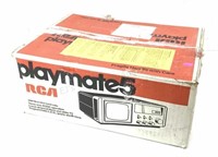 1984 Rca Playmate 5in Tv Radio Alarm Clock