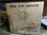 HVI Power Attic Ventilator in Box