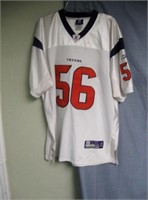 Reebok Texans 56 Cushing Players Jersey Size 54