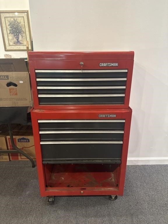 Red craftsman tool chest