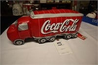 Stuffed Coca Cola Truck with Tags