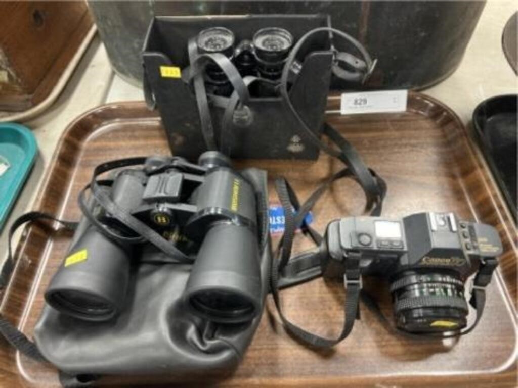 Binoculars, Canon Camera
