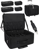 Rolling Makeup Train Case