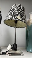 Zebra Print Modern Desk Lamp