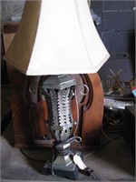 Metal base Lamp with shade