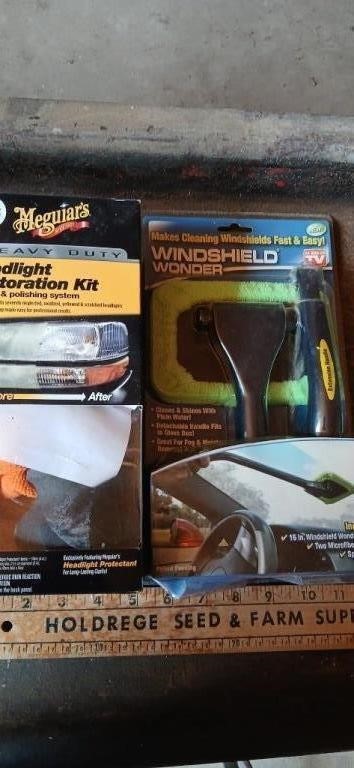 Windshield Wonder (new) & Headlight Restoration