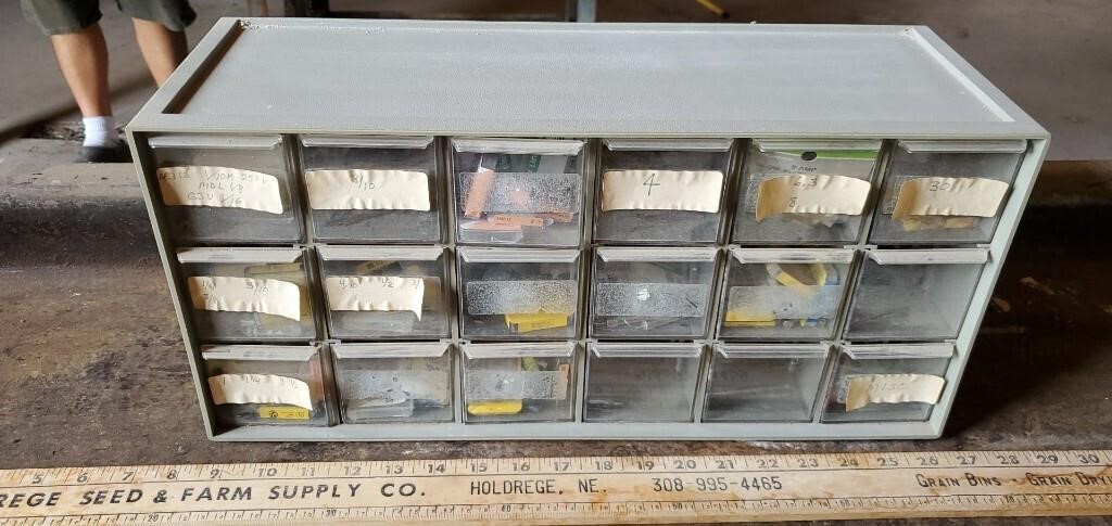 Parts Bin w/ New Electrical Fuses.