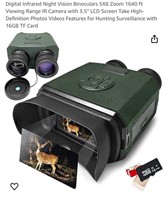 Digital Infrared Night Vision Binoculars